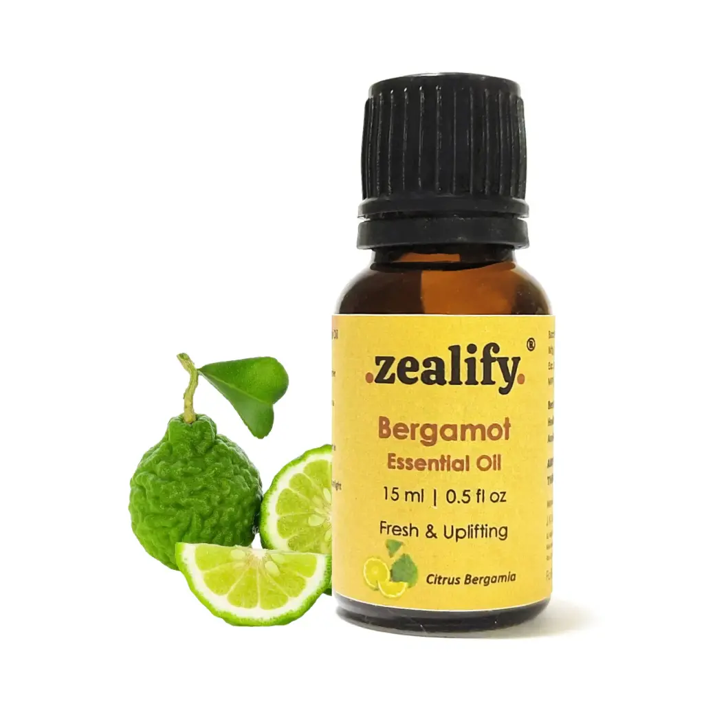 Zealify Bergamot Essential Oil (15ml)