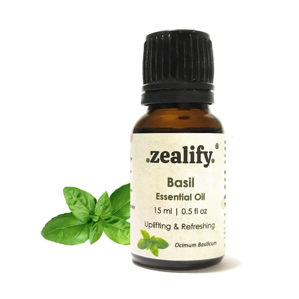 Zealify Basil Essential Oil